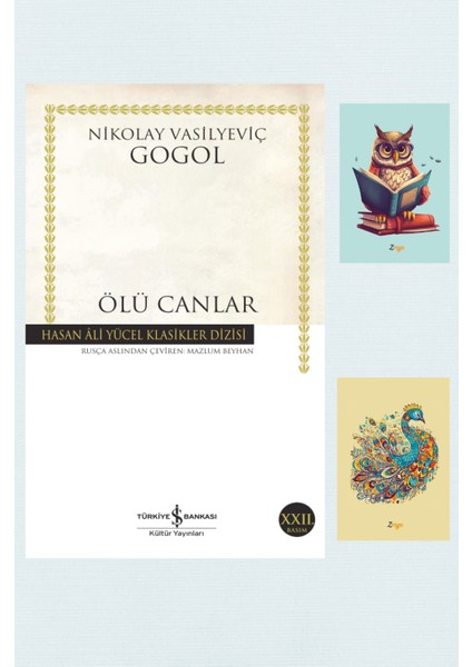 Ölü Canlar: Hasan Ali Yücel Klasikleri - Nikolay Vasilyeviç Gogol + Not Defterli Seti