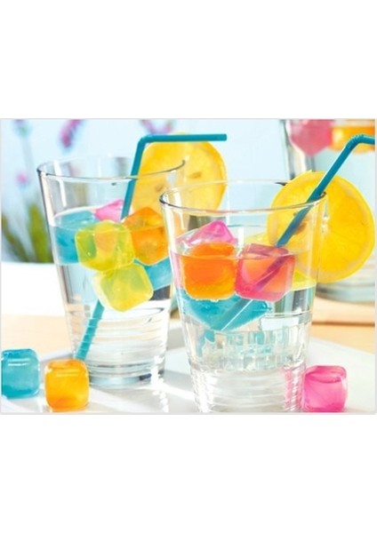 Serinletici ve Rengarenk Buz Küpleri 10 Adet (3791)