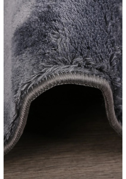 Ekstra Puffy Peluş Ultra Yumuşak Yıkanabilir Antrasit indirimleri