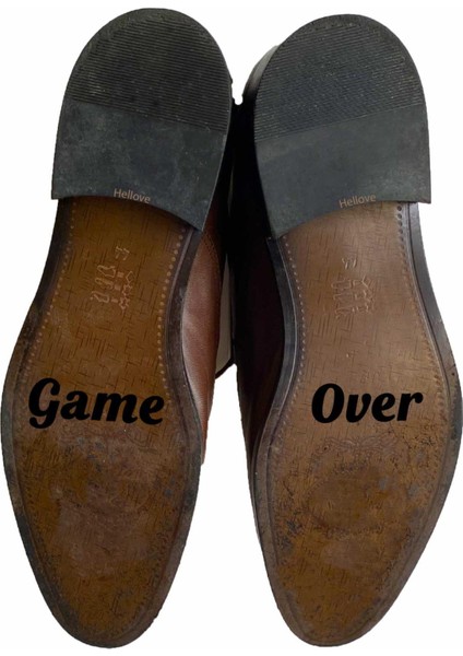 Damat Ayakkabısı Altı Komik Siyah Etiket Sticker Düğün Şakası