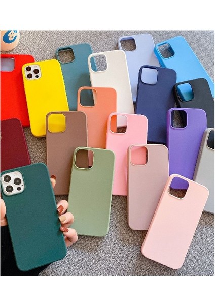 Iphone 12 Rubber Silikon Kılıf
