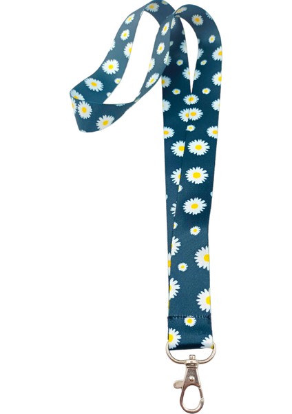 Ciccibiccishop Papatya 25 Mm(Geniş) Boyun Askı Ipi