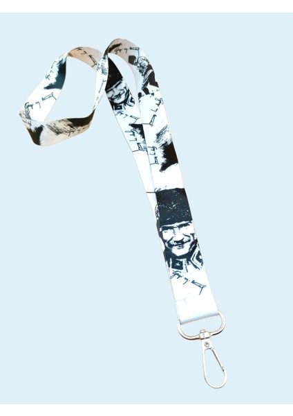 Ciccibiccishop Gazi Mustafa Kemal 25 Mm(Geniş) Boyun Askı Ipi