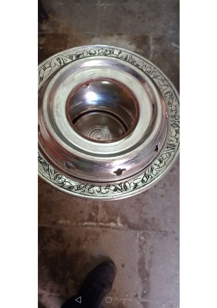 Bakır Otantik Oyma Nakışlı Osmanlı Ocaklı Çaydanlık fiyatları