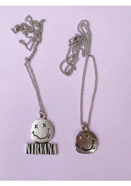 Nirvana Kolye Rock 2li Bff Best Friends Zincir Kolye PYTKZNBFKL15