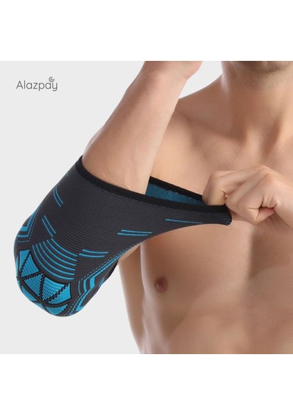 Basketbol Fitness Tenis Ortopedik Spor Outdoor Antreman Örme Silikon Dirseklik (1 Adet) fırsatları