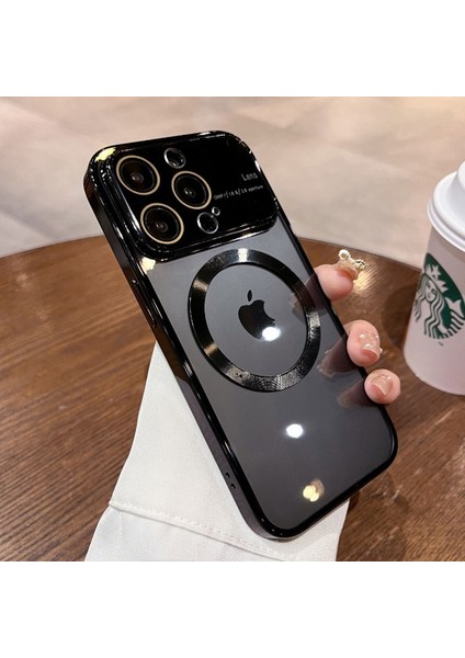 Apple Iphone 12 Promax Kamera Lens Korumalı Yeni Magsafe Kılıf Lux Tasarım