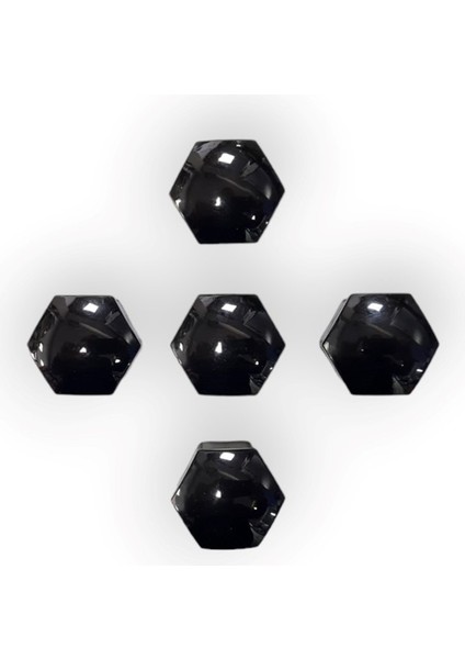 Skoda Octavia 3 2017-2020 Tekerlek Bijon Kapağı Siyah 5 Adet 1Z0601173