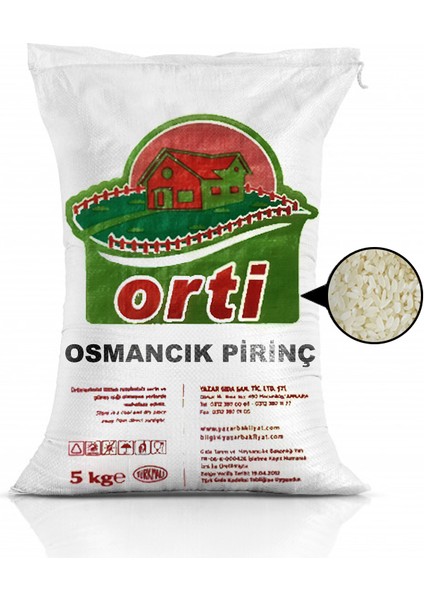 Orti Osmancık Pirinç 5 kg