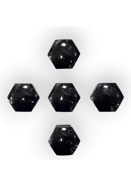 Skoda Kamiq 2019-2023 Tekerlek Bijon Kapağı Siyah 5 Adet 1Z0601173