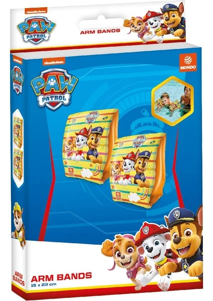 Lisanslı Paw Patrol 2-6 Yaş 15X23CM Çocuk Bebek Yüzme Kolluk - 16934