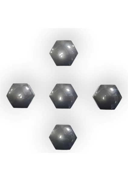 Skoda Fabia 2022-2026 Tekerlek Bijon Kapağı Gri 5 Adet 1Z0601173