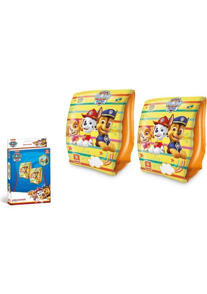 Lisanslı Paw Patrol 2-6 Yaş 15X23CM Çocuk Bebek Yüzme Kolluk - 16934