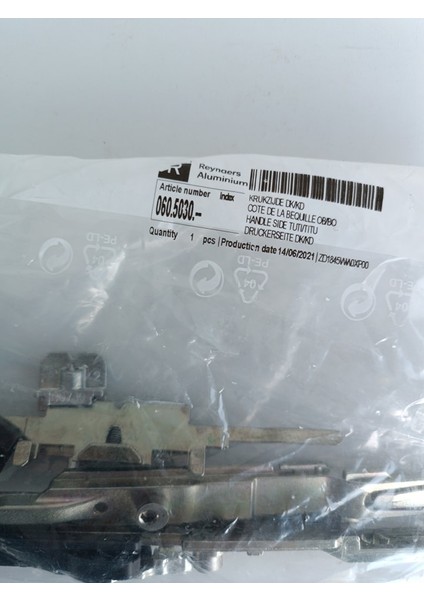 Alüminyum Pencere Çift Açılım Ön Kilitleme Seti 060.5030