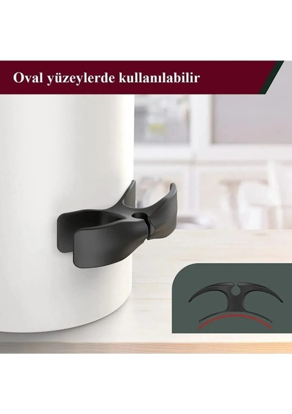 Air Fryer Kablo Düzenleyici Yapışkanlı Airfryer Fritöz Kablo Sarma Toplama Düzenleme Aparatı 2 Adet