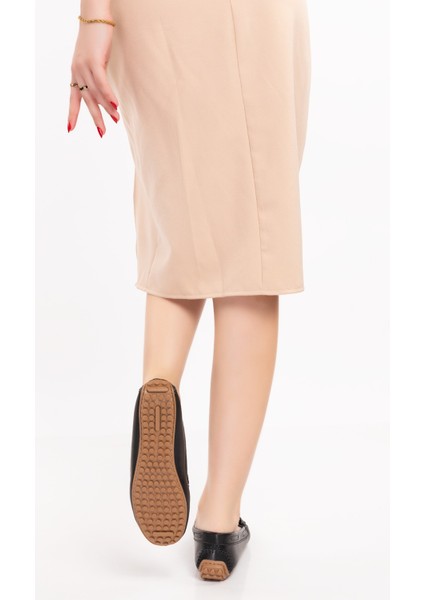 Hakiki Deri Süet Esnek Hafif Rahat Loafer SW.755 - Siyah - 38 fiyatları