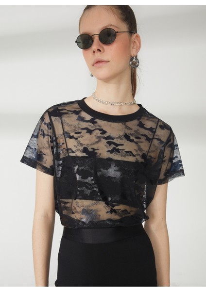 T-Shirt, Xs, Siyah