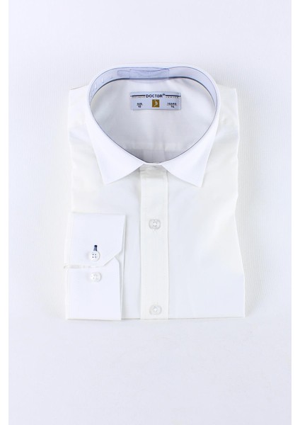 Erkek Çocuk Kendinden Desenli Uzun Kol Gömlek indirimleri