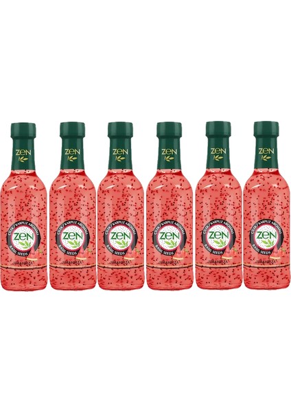 Basil Seeds Çilek/karpuz Aromalı 330 ml x 6 Adet