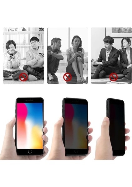 Iphone 8 Beyaz Mat Hayalet Tam Kaplayan Uyumlu Kırılmaz Cam modelleri