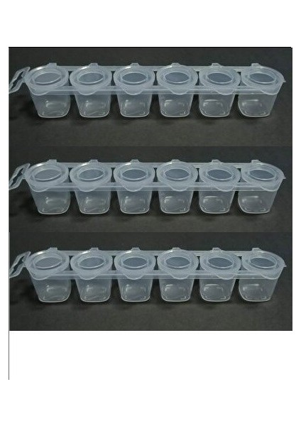 1ADET Boş Boya Kutusu (6AD*20ML)