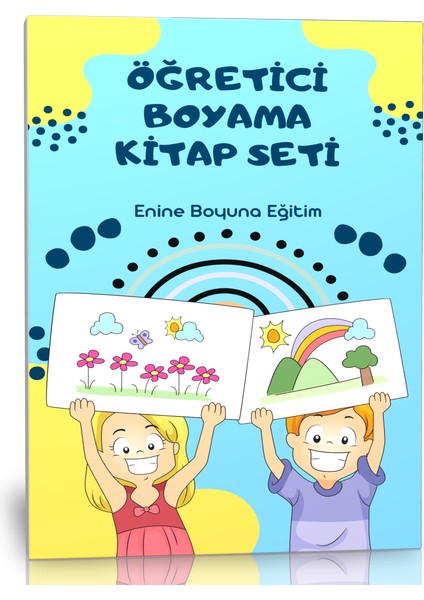 Öğretici Boyama Kitap Seti 3 Süper Kitap