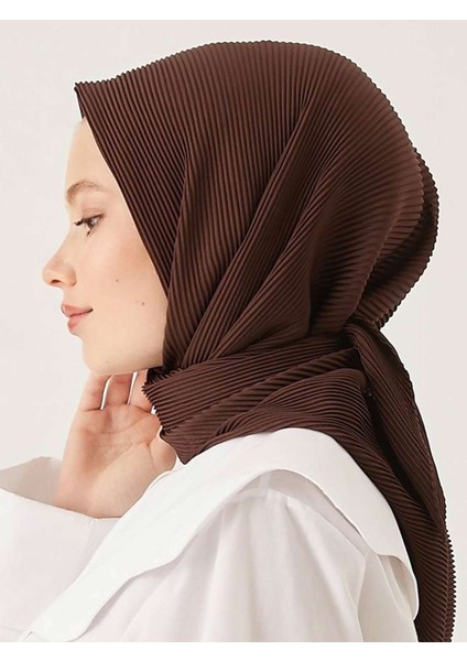 Pilise Eşarp Koyu Kahverengi modelleri