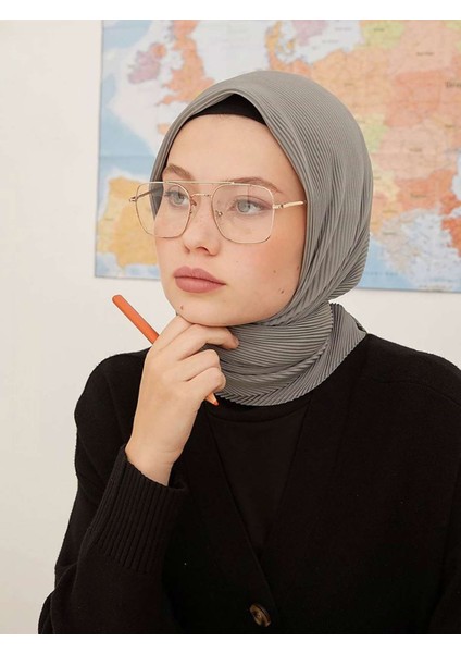 Pilise Eşarp Gümüş modelleri