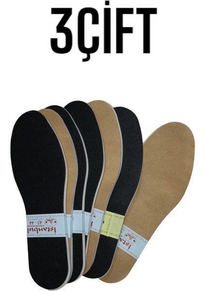 3 Çift Yazlık ve Kışlık Soft Ayakkabı Tabanlığı Terletmez,kokutmaz Üşütmez Sağlıklı Ayakkabı Astarı fiyatları