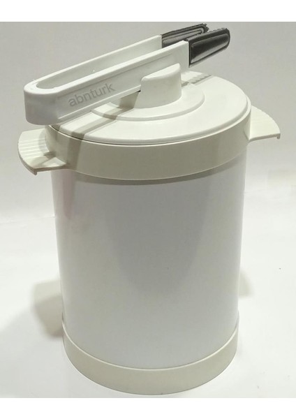 3 Adet Çelik Maşalı Lüks Buz Kovası Buz Erimesini Önleyen Izoleli 2 Cidarlı Büyük Boy Kapaklı Buzluk