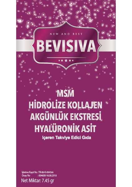 Hidrolize Kollajen Saşe
