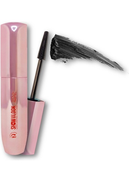 Show Your Look 24H Long Lasting Volume Mascara + Transparan Kaş ve Kirpik Maskarası