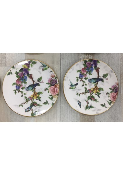 Flora 15 Parça Seramik Kahvaltı Pasta Sunum Tabağı Takımı Set fiyatları