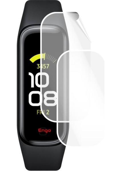 Samsung Galaxy Fit2 Ekran Koruyucu Şeffaf Tpu Film 2 Adet