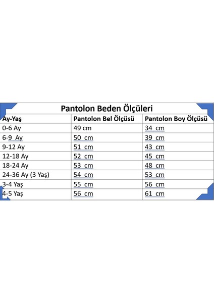 Çocuk Müslin Pantolon Tişörtlü Pantolon Takım 0-5 Yaş