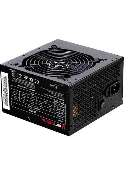 Bpa 500W Fix Cables 80 Plus White Psu