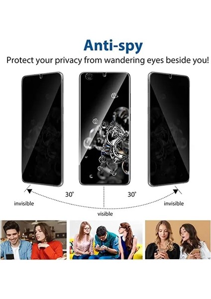 Xiaomi Redmi 10 Mat Hayalet Privacy Kırılmaz Cam Seramik Nano