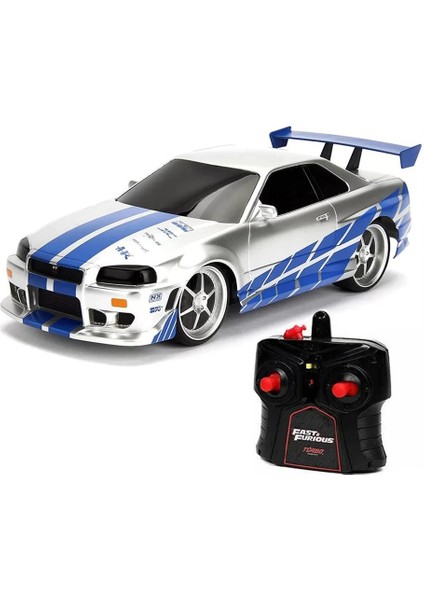 Hızlı ve Öfkeli Rc Nissan Skyline GT-R2002 1:16