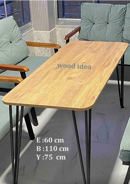 Wood Idea 60 x 110 Mutfak Masası...yemek Masası...çalışma Masası