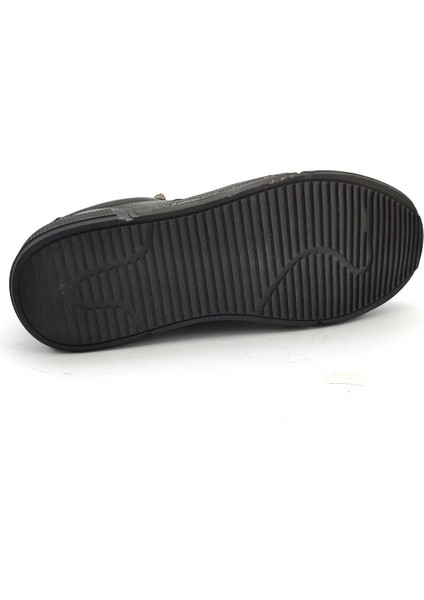 Basel Hammerjack Hakiki Deri Erkek Günlük Ayakkabı-Siyah Ays fırsatları