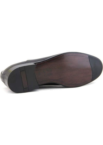 7102 Hakiki Deri Erkek Klasik Ayakkabı-Siyah fırsatları