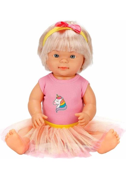 Dollz'n More Bebelou Doğum Günü Bebeği 40 cm - Pembe Etekli Bebelou