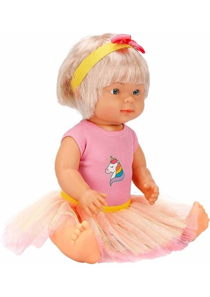 Dollz'n More Bebelou Doğum Günü Bebeği 40 cm - Pembe Etekli Bebelou