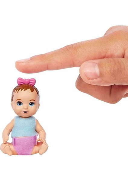 Bebek Bakıcısı Özellikli Minik Bebekler GHV83 - Beslenme Zamanı HJY29