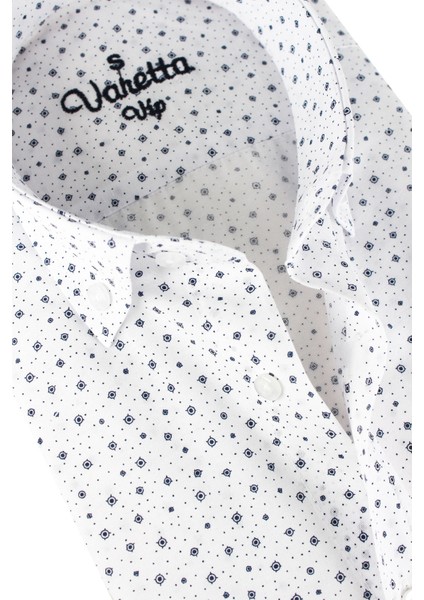 Erkek Lacivert Cepli Klasik Kesim Pamuklu Kısa Kollu Gömlek modelleri