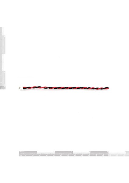 Jumper Kablosu Jst Siyah Kırmızı - 13CM Standart