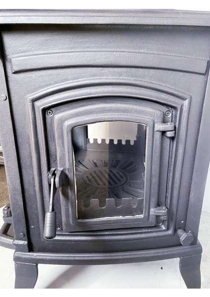 Flame Stove FS-14 Yandan Kapaklı Komple Pik Döküm Şömine Soba