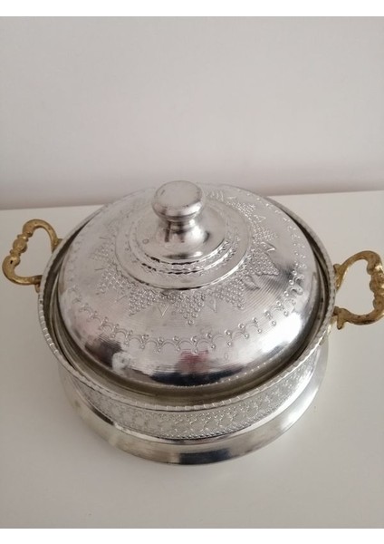 Bakır Beyaz Mardin Tenceresi 28 cm modelleri