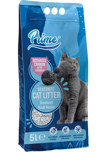 5 Lt Aktif Karbon Kedi Kumu