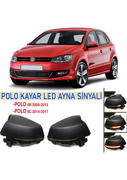 Polo Ayna Sinyalleri - Polo Dinamik Kayar LED Sinyal